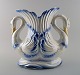 Capodimonte, 
Naples 
porcelain vase 
with swans.
Porcelain in 
overglaze, hand 
painted. Early 
20th ...
