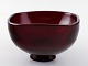 Swedish art 
glass bowl in 
red.
Measures 13 x 
8.5 cm.
In perfect 
condition.