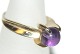 Gold ring with 
Purple stone 14 
Karat
Stamp 585
Size of 54, 
17.2 mm.
Beautiful and 
well ...