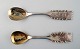 2 Sami/Lapps 
spoons in 
silver. Motif 
of moose and 
man in national 
costume.
Marked. In 
near ...