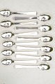 Georg Jensen 
sterling 
silver, Pyramid 
silver cutlery. 
Designed by 
Harald Nielsen 
in 1927. ...