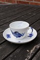 Blue Flower Plain Danish China porcelain. Settings coffee cups No 8040 + saucers
