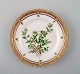 Antique Royal Copenhagen Flora Danica dessert plate.