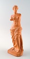 Hjorth (Bornholm) Venus from Milo unglazed ceramic figurine, goddess.
