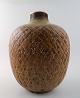 Gerd Bogelund for Royal Copenhagen large ceramic vase.
