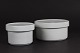 Blue Line by 
Grethe Meyer 
for Aluminia 
and later Royal 
Copenhagen
Lidded jampots
Diameter 9 cm 
...