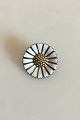 Volmer Bahner Daisy sterling silver brooch.