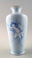 Rosenthal "Copenhagen" porcelain vase decorated with angels.
