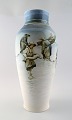 Large art deco 
Unique 
Rörstrand Nils 
Emil Lundström 
(1865-1960) 
porcelain vase. 
Decorated with 
...