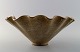 Arne Bang. Keramik, stor skål. 
