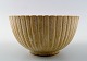 Arne Bang, b. Frederiksberg 1901, d. Fensmark 1983.
Stoneware bowl.