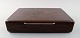 Frantz Hingelberg, Aarhus. Rosewood box with silver inlay.
