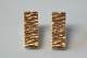 Ole Lynggarrd 
cufflinks, 14 
carat
  Stamp: 585, 
olel
Goldsmith: Ole 
Lynggaard
Size 22 x ...