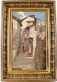 Christian ZACHO (1843-1913) Southern european village.
Oil on canvas.