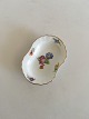 Royal 
Copenhagen 
Light Saxon 
Flower Tray / 
Salt Dish No 
1802. Measures 
10cm (3 15/16")