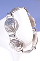 Silver 
bracelet, 
Vintage Just 
Andersen, 
Denmark. 
Sterling silver 
bracelet # 345. 
Length 18,5 X 2 
...