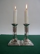 Stain empire 
candlesticks 
new 
silver-plated, 
Denmark approx 
1860.