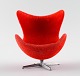 Arne Jacobsen 
miniature "egg" 
in red.
In good 
condition.
Measures 8 cm.