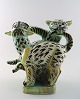 Helge Christoffersen, own studio, Denmark
"Cat Fight" earthenware sculpture.