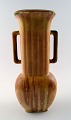 Gunnar Nylund, Rörstrand vase in ceramic.
