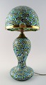 Murano, Millefiori, app. 1960s. Table lamp in art glass.
