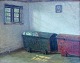Maagaard, 
Valdemar (1864 
- 1937) 
Denmark: 
Peasant 
Interior with 
two chests. Oil 
on canvas. ...