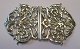 Silver belt 
buckle, 20th 
century Norway. 
Stamped: 826. 
Decorated with 
flowers. L .: 
10 cm. H .: ...