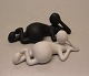 Royal Copenhagen figurine 112 RC Musica figurine. Dreamy note 13 cm (1249112 ), 
white, Monica Ritterband
Black & White  in stock