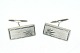 Cufflinks, 
Silver
Stamped: 925S 
HS
Silversmith: 
1948>, Hermann 
Siersbøl
Size 2.4 x 1 
...