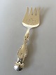 Georg Jensen Sterling Silver Ornamental Fish Serving Fork No 55