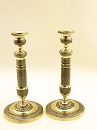 French empire candlesticks sold
