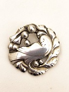Georg Jensen sterling silver brooch sold