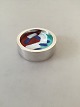 Anton Michelsen 
Inger Hanmann 
Lid/paperweight 
in Sterling 
Silver & Enamel
Measures 7.4 
cm in ...