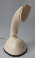 Cobra phone, 
LM. Eriksson, 
Sweden. 
1960/1970s. 
Light yellow. 
With turntable 
at the bottom. 
H.: ...