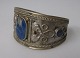 Afghanistan, 
arm bands, 20th 
century. Silver 
plated metal 
with lapis 
lazuli. H .: 
3.5 cm. Dia .: 
...