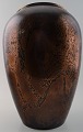 Large Art Deco bronze vase, WMF (Württembergische METALLWARENFABRIK)