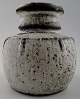 Svend Hammershoi for Kähler, Denmark, glazed earthenware vase, 1930s.