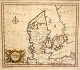 John Gibson: Denmark. London 1760. Hand-colored copper engravings. 30 x 35 cm.With newer gilt ...