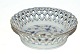 Royal Copenhagen Blue Fluted Full Lace with Gold Edge, Fruit basket, round.SOLD