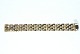 Elegant 
Bracelet, Gold 
14 karat
Stamped: 585
Length 18.5 
cm.
Width 20.5 mm.
Thickness 3 
...