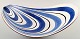 Large bowl, Stig Lindberg, Gustavsberg studio. Faience. 1940s.
