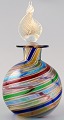 Murano flacon, 
1960s.
Not marked.
In perfect 
condition.
Measures 13,5 
cm.