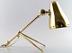 Boris Lacroix brass table Lamp that can also be hung as a sconce on the wall.