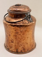 Copper milk bucket