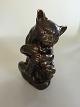 Bing & Grondahl Jean Rene Gauguin Figurine of a Cat No 93 or 4375