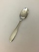 Georg Jensen 
Stainless Mitra 
Matte Dessert 
Spoon. Measures 
17.5 cm / 6 
57/64 in.