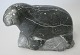 Inuit. 
soapstone 
figure, 20th 
century. 
Canada. A 
walrus. L .: 9 
cm. H., 6 cm. 
Signed. With 
label ...