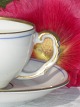 12 Pair 
espresso cups & 
saucers. 
Diameter 6,3 
cm. Height 4,3 
cm. Fine 
condition.