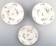 Royal 
Copenhagen 3 
antique yellow 
barberry 
dishes.
Pasta/soup 
Plate measures 
23 cm. / 5 cm. 
...