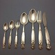 "Gefion". 
Hallmarked 
silver cutlery 
set for 8 
persons, 61 
pieces in all. 
Comprising: 8 
dinner ...